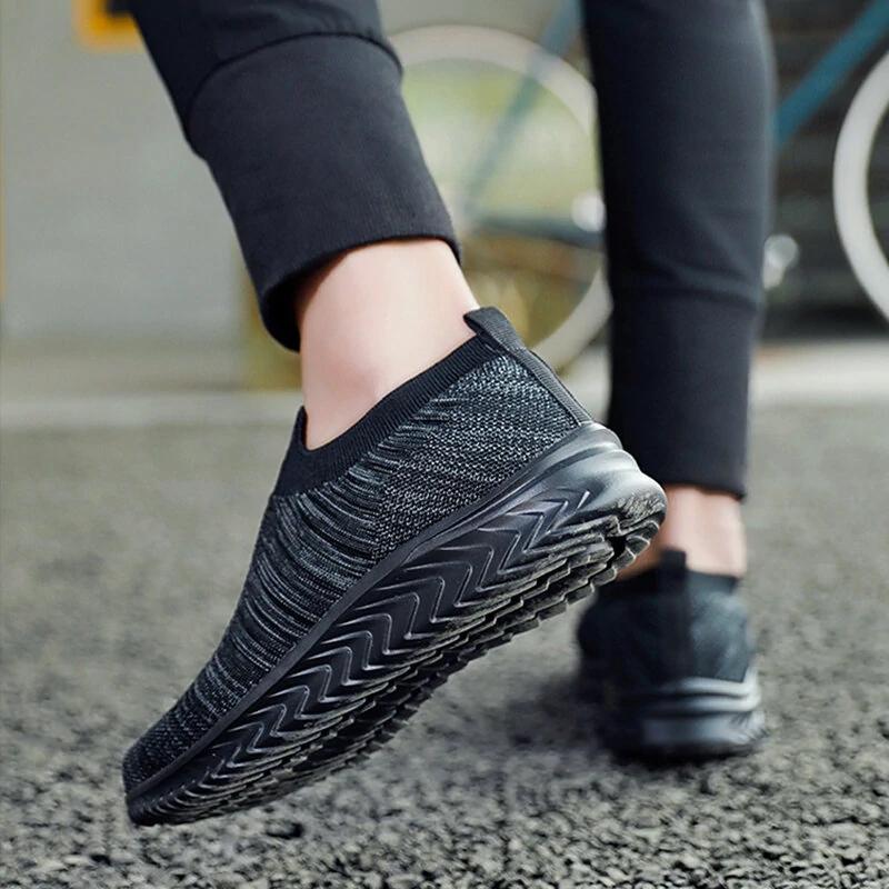 (image for) TENGOO Outdoors Mesh Material Breathable Anti-slip Lightweight Casual Sport shoes for Running Basketball Workout Gym